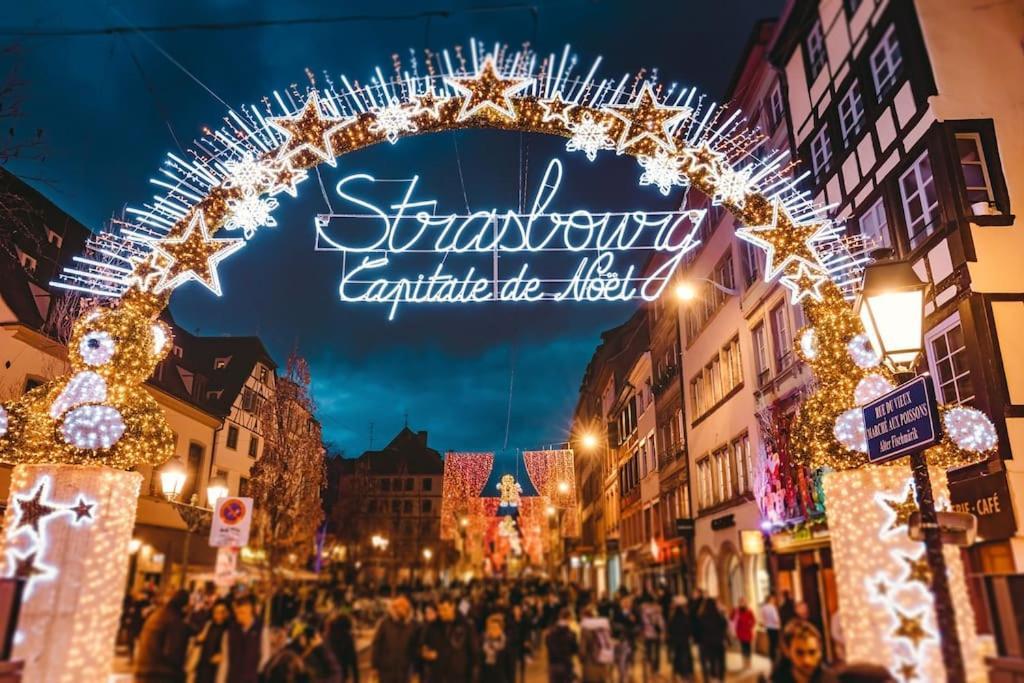 Appart Premium Aux Portes De Strasbourg Avec Parking Prive Шильтигхейм Экстерьер фото